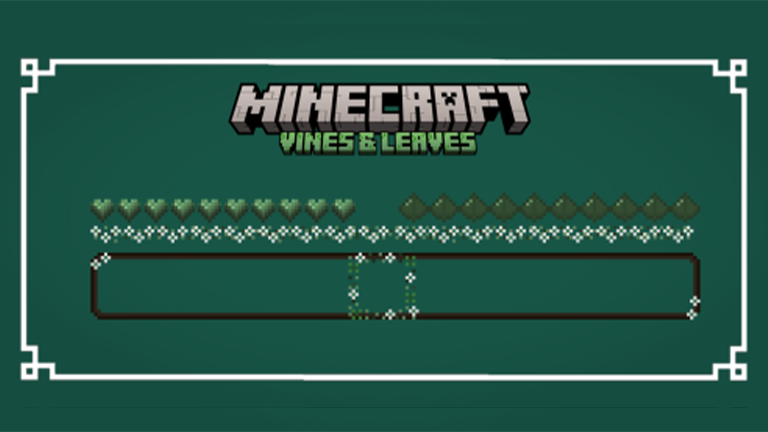 Vines & Leaves Hotbar