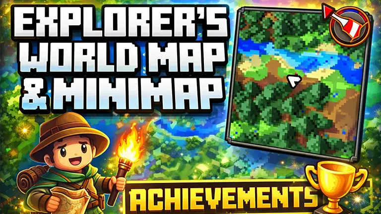 Explorer’s World Map & Minimap